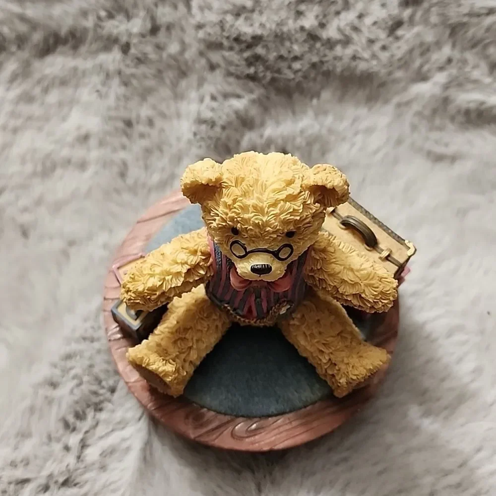 Candle Jar Topper Bear from Our‎ American Gift Company